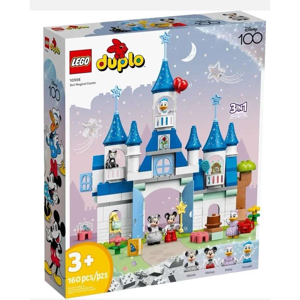 Lego Duplo 3in1 Magical Castle Disney Mickey Set #10998  *RETIRED* *BRAND NEW*